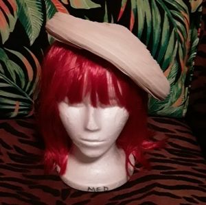 Gorgeous Vintage cupcake Beret Cream Hat